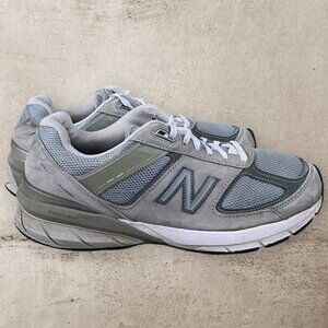 New Balance M990GL5 990v5 Grey Castlerock‎ Running Sneakers Men's 9 2E